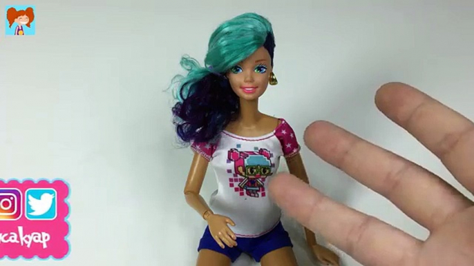 Barbie Hamburger Yapımı - Kendin Yap Barbie Evi Eşyaları - Oyuncak Yap