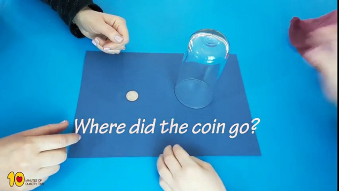 The Vanishing Coin Magic Trick