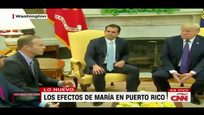 Ultimas noticias de EEUU-PUERTO RICO, REUNION TRUMP Y ROSSELLÓ "INFORMAN AL PAIS" 19/10/2017