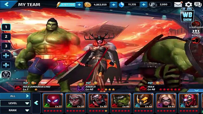 Marvel: Future Fight - World War HULK w/ Sword!!