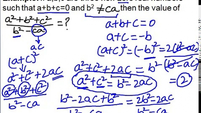 Algebra Tricks in Hindi for SSC CGL Maths Preparation and CAPF SI 2018 Exam