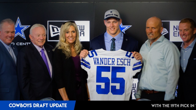 Welcome To The Dallas Cowboys Leighton Vander Esch