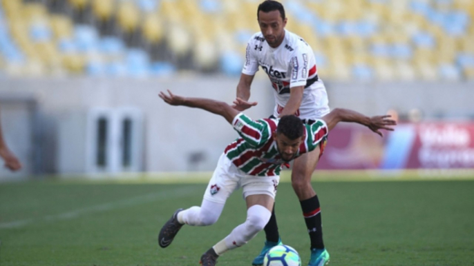 Assista aos gols do empate entre Fluminense e São Paulo no Maraca