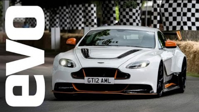 Aston Martin Vantage GT12 Goodwood onboard | evo DIARIES