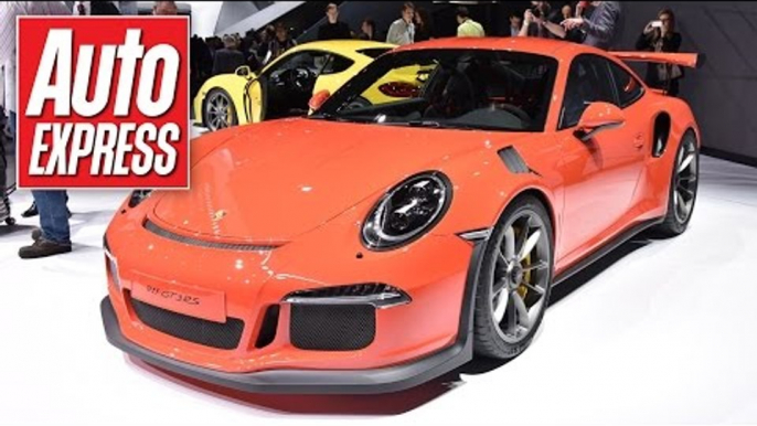 Porsche 911 GT3 RS races into Geneva show