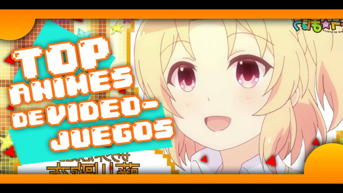 TOP 10 MEJORES ANIMES DE VIDEOJUEGOS wLybra