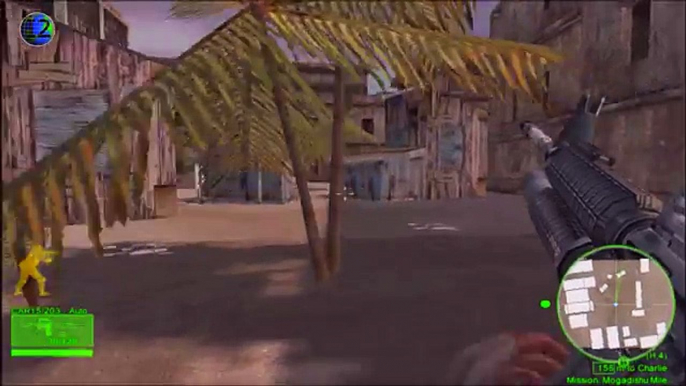 Delta Force Black Hawk Down Walkthrough: Mogadishu Mile HD