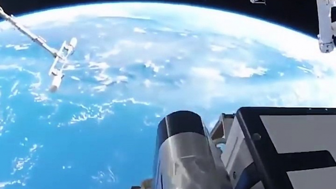 #NASA 宇航员镜头中美丽的地球。 #voasocial