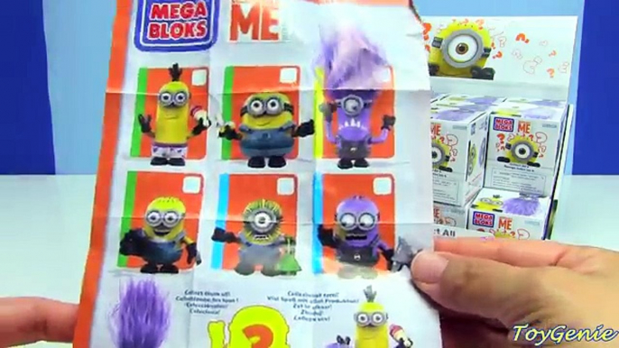 Despicable Me Minions Mega Bloks Micro Action Figures