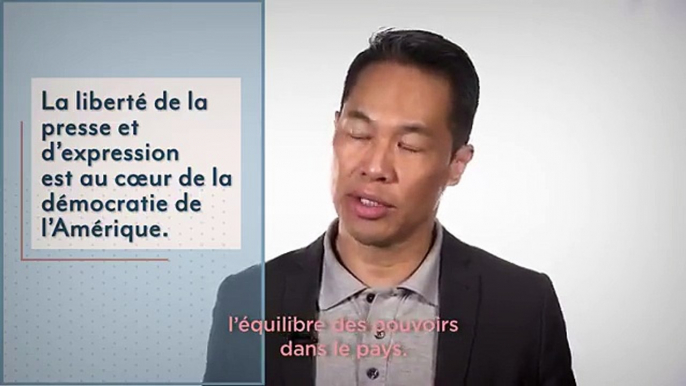 L’éminent journaliste Richard Lui qui travaille pour les chaînes de télévision NBC et MSNBC parle de la liberté de la presse et de la liberté d’expression en Am