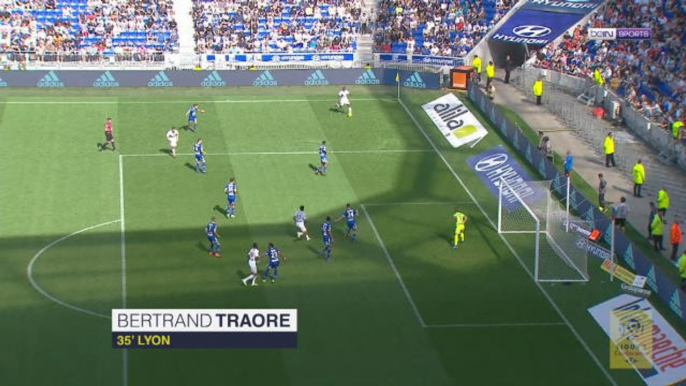 Traore scores brace as Lyon cruise past Troyes