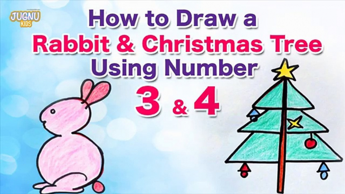 How to create a fun Drawings using Numbers - Kids Drawing Videos | Drawing Tutorials for kids