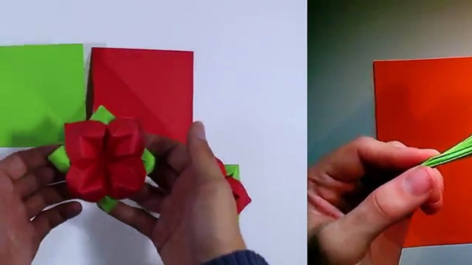 Como hacer una carta corazón de papel -- Origami de amor muy fácil