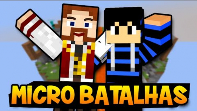 Minecraft: MICRO BATALHAS! - SUPER KILL!! (c/ Nenho) - Minigame PVP