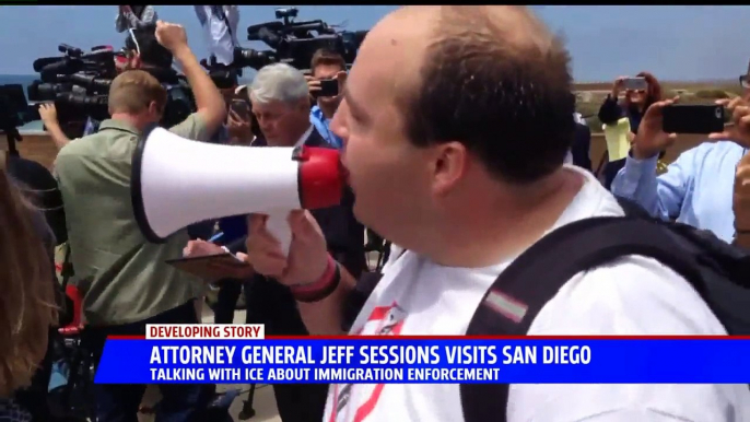 AG Jeff Sessions Promises Stricter Immigration Enforcement During San Diego Border Visit