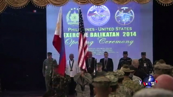 美国和菲律宾举行大规模军事演习