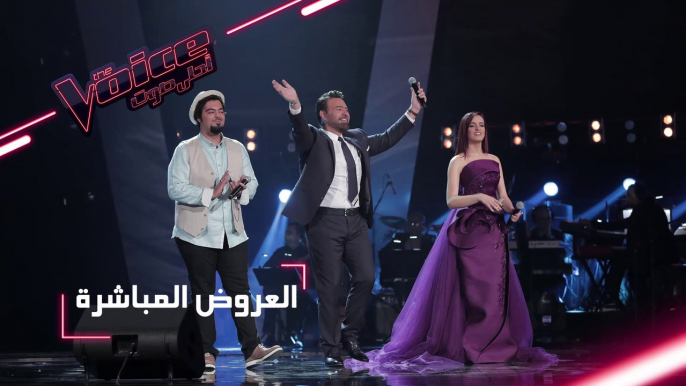 #MBCTheVoice - مرحلة العروض المباشرة - عاصي الحلاني وفريقه يؤديان أغنية ’حبيب القلب’