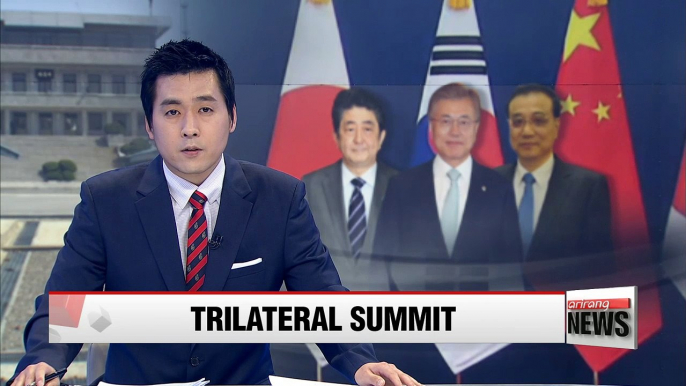 Seoul-Tokyo-Beijing trilateral summit to focus on N. Korea issues