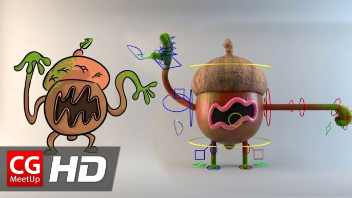 CGI VFX Breakdown: "Making of The Walking Acorn" by Geoffroy Collin | CGMeetup