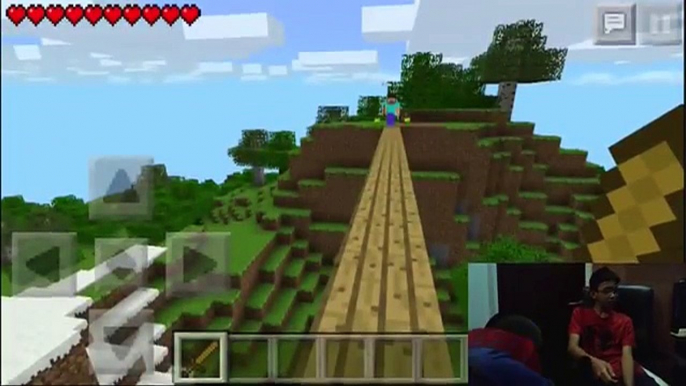 Ayo Main Minecraft PE VS LAN Party : Bridge Battle, Bahasa Indonesia