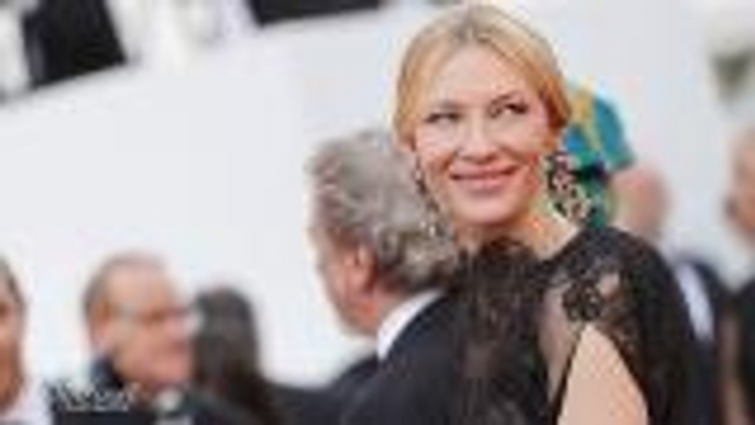 Cate Blanchett Rocks Recycled Armani Gown at Cannes Opening Night | THR News