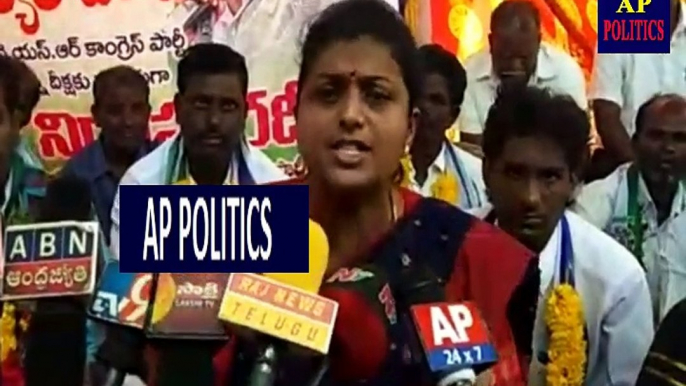 YCP MLA Roja Comments On CM Chandrababu Over AP Special Status -AP Politics