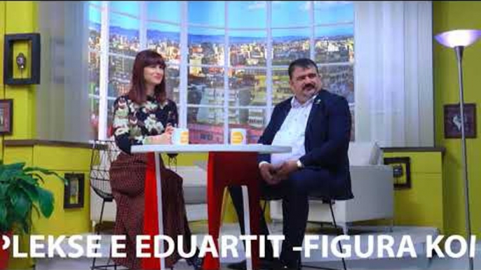 Report Tv- Rreze Dielli, I ftuar ne studio Eduart Ndocaj