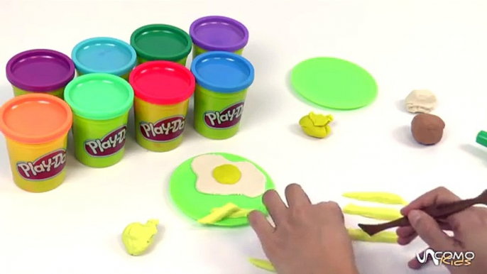 Cómo hacer comida con play doh