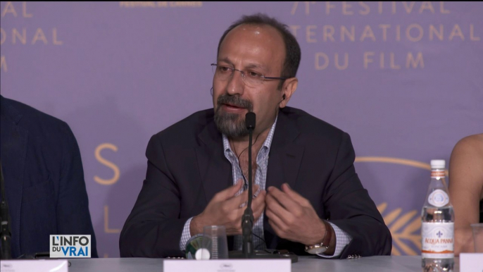 Asghar Farhadi "Les êtres humains ne sont  pas différents d'une culture à l'autre" - Cannes 2018