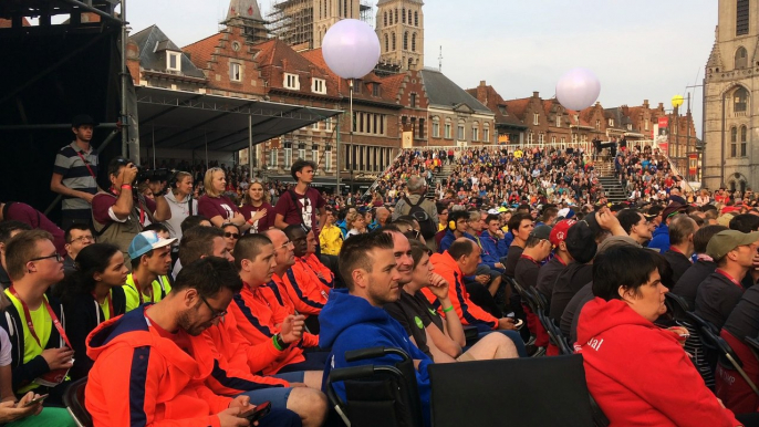 Jeux Nationaux Special Olympics : la cérémonie d'ouverture sur le Grand-Place de Tournai