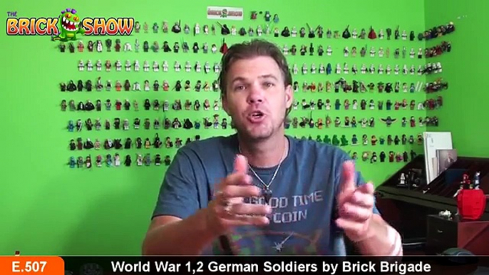 WW1, WW2 German Soldier Minifigures by Brick Brigade