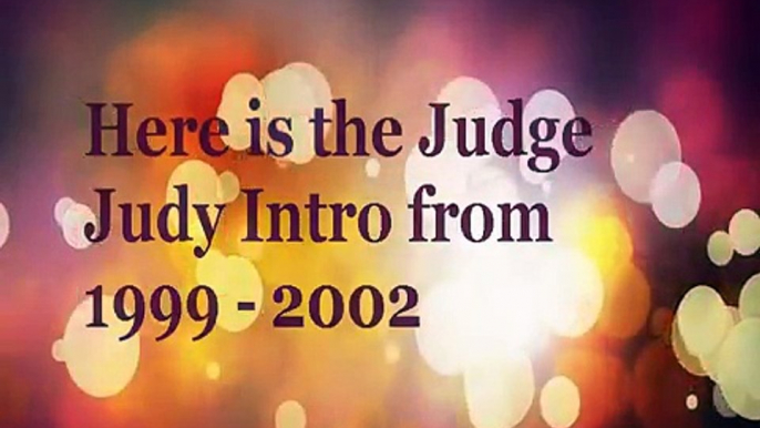 Judge Judy Intro History (1996 - present)
