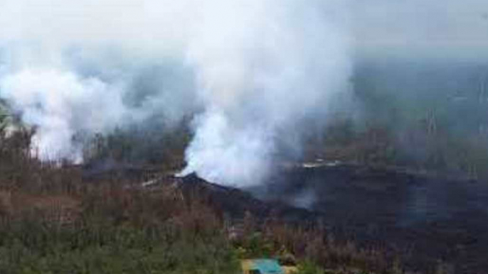 Smoke Rises From Puna Fissures as USGS Warns New Eruptions 'Likely'