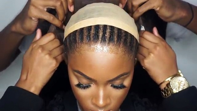 How To Install a Full Lace Wig ft. YariszBeth