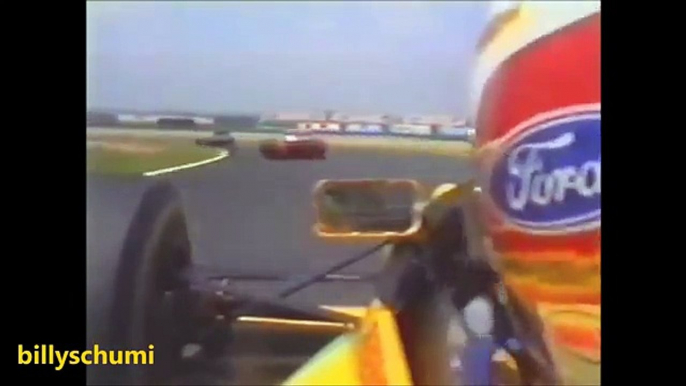 AYRTON SENNA VS MICHAEL SCHUMACHER FRANCE 1993