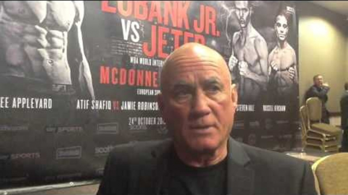 Ronnie Davies Talks Chris Eubank Jr. v Tony Jeter