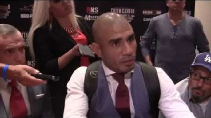 Miguel Cotto - Writers Roundtable Interview for Saul Canelo Alvarez vs Miguel Cotto