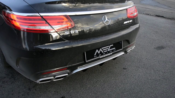 MEC Design Mercedes C217 S63 AMG Coupe Exhaust - Earthquake Sound Version