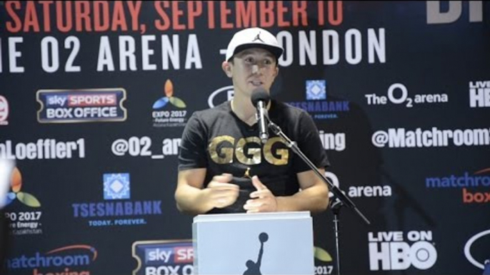 Gennady "GGG" Golovkin vs Kell Brook - NYC PRESS CONFERENCE