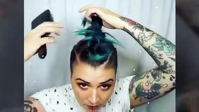 PEINADOS FÁCILES 2018: CABELLO CORTO, CABELLO LARGO, PEINADOS CON TRENZAS, PEINADOS DE FIESTA  #20