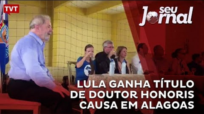 Lula ganha título de Doutor Honoris Causa em Alagoas