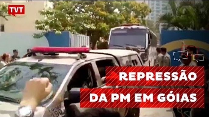 Jovens são presos após repressão da PM em ocupação em Goiás