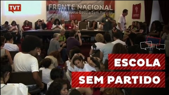 Movimentos sociais querem barrar programa "Escola Sem Partido"