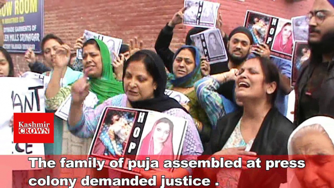 In Video | Family of Prabjoot protests in Srinagar, seek justice