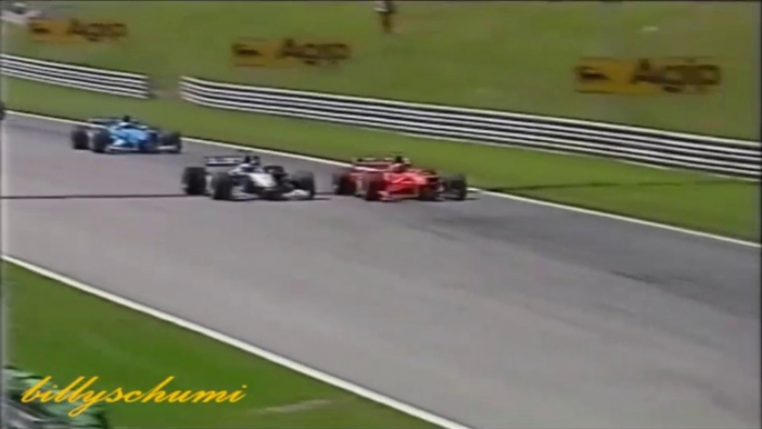 MIKA HAKKINEN VS MICHAEL SCHUMACHER - AUSTRIA 1998