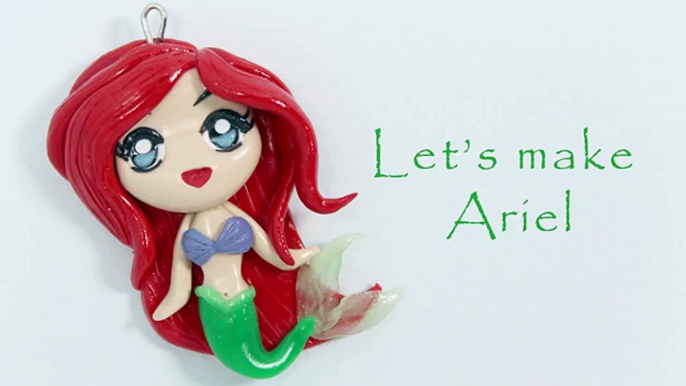 Little Mermaid Ariel Polymer Clay Tutorial