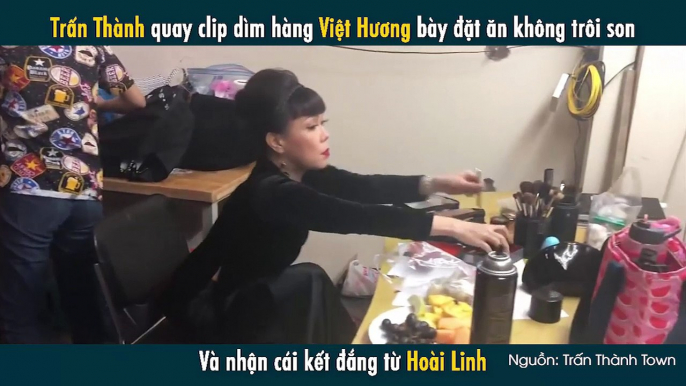 Trấn Thành hả hê quay clip dìm hàng Việt Hương để phục thù nhưng nhận lại cái kết đắng từ Hoài Linh