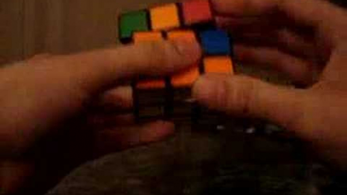 solving a rubiks cube