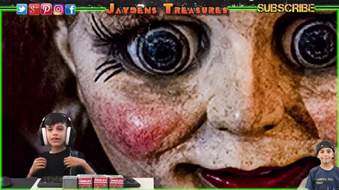 Five Nights at Freddys at Chuck E Cheese Jump Scare - Jayden plays Roblox - Annabelle Creation