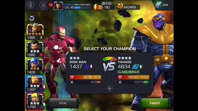 Marvel Contest of Champions : Big Sore Thanos